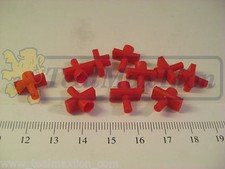 Jeu de 10 agrafes enjoliveurs ceinture de caisse Citroën Dyane Acadiane