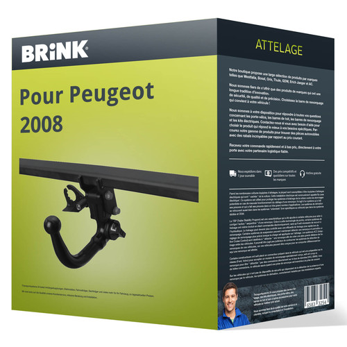 Attelage pour peugeot - attelage,