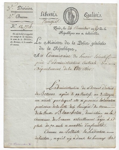 Ministre police le - ministre, de