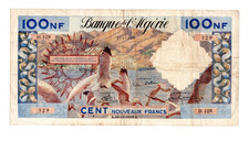 Algeria Algerie Billet 100 NF
