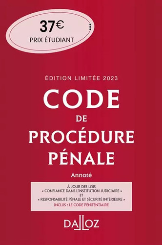 Code procédure pénale - code,