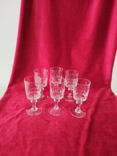 6 Verres à vin Portieux