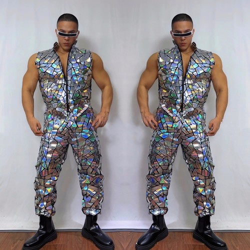 Men glitter laser sequins - glitter,