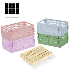 6 Pcs Caisse Pliable Mini avec