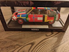Citroen GS Drapeaux 1ere edition 1971 Norev 1/18 Exclu Web 200 pcs