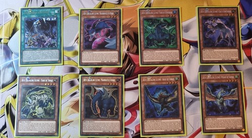 Lot de 8 cartes - lot,