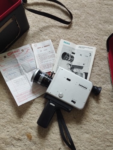 Camera nizo s8e braun vintage - nizo,