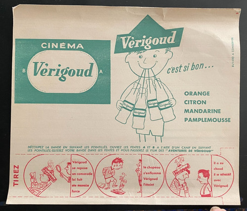 Buvard publicitaire verigoud - ",