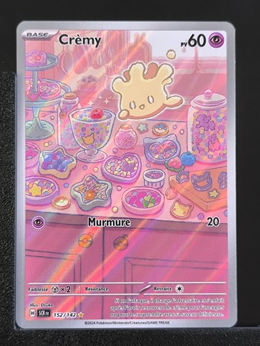 Carte pokémon crèmy 152 142 - carte,