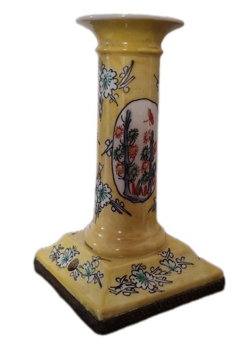 Bougeoir ancien porcelaine - bougeoir,