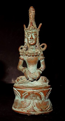 Statue bouddha bronze - statue, de