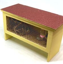 Maison de Poupées Jaune Bois