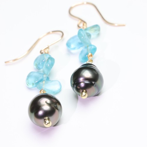 Boucles oreilles perles - boucles, en