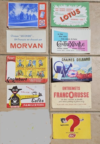 Buvards publicité stylo - buvards,
