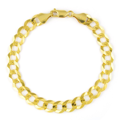 14k jaune massif 5mm 12mm - or,