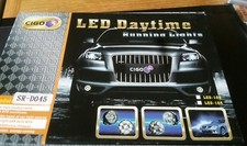 2x 9LED Feu Arrière Brouillard Avant Voiture Rond Conduite Feu de Course Étanche 