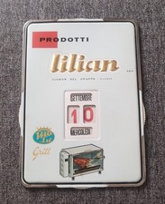 Calendrier Perpétuel " Produits LILICUN " Italie Appareil Ménager no Gerrer