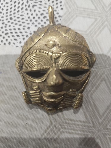 Pendentif masque africain - :,