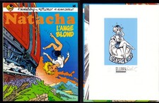 NATACHA 16 de WALTHERY en EO , TBE , exlibris collé dans la bd