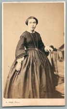 CDV 1870 Femme en pose Mode