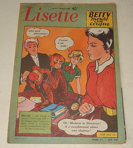 Lisette 30 mars 1958 - du,