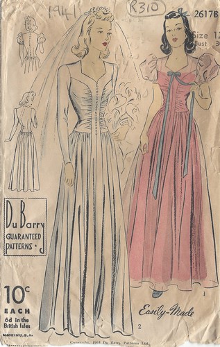 Patron couture vintage 1941 - de,