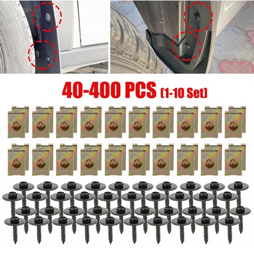 Metal car body fender screw - metal,