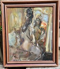 Nu au miroir par Gérard PAMBOUDJIAN né en 1941