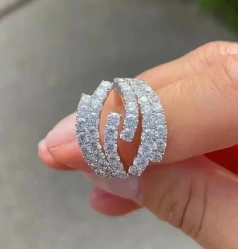 Bague fiançailles ronde en - bague,