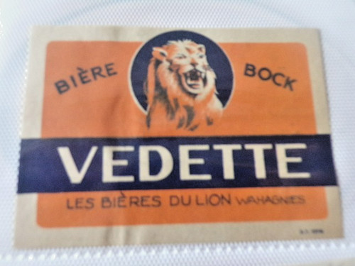 Etiquette ancienne biere - ,