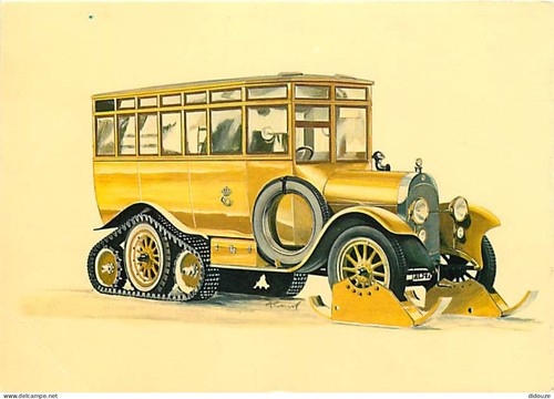 Carte postale automobiles - postale,