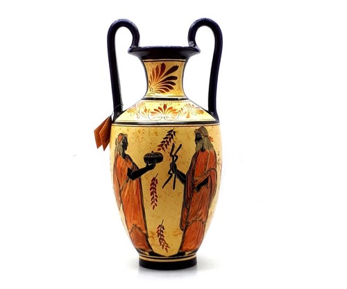 Vase amphore peinture - vase, poterie
