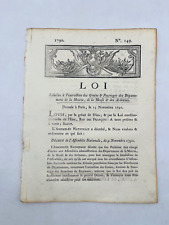 {LOI}Pour prévenir les