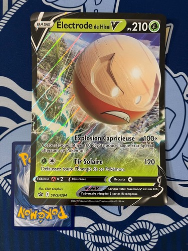 Carte pokémon electrode - pokémon, de