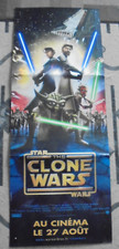 STAR WARS the clone wars rare totem pub carton promo cinéma 1157x60cm ! plv