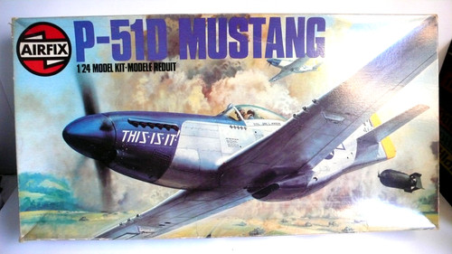 Rare kit airfix p 51 - , 1/24