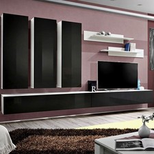 Ensemble Meuble TV Mural "Fly