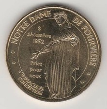 A 2011 TOKEN MEDAILLE SOUVENIR MDP -- 69 005 N°3 LYON NOTRE-DAME DE FOURVIERE