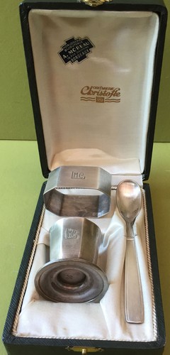 Coffret naissance bebe metal - coffret,