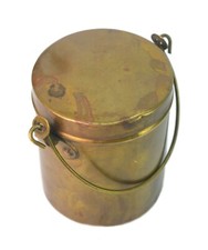 Ancien laiton kitchen huile - laiton,