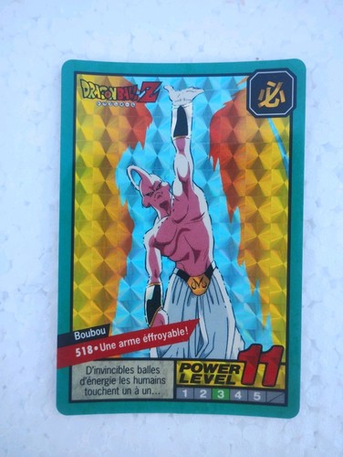 Carte dragon ball power - ball,