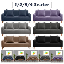 1/2/3/4 Place Velours Housse