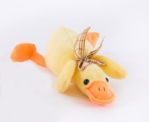 Peluche canard jaune 20 cm - canard,