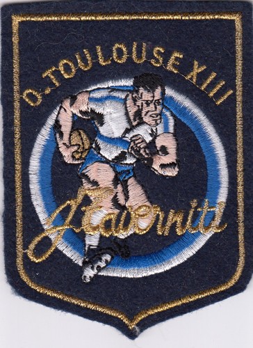 écusson rugby xiii o - écusson,