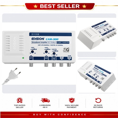 Edision cam 300 amplificateur - edision,