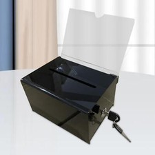 Boîte de dons en acrylique