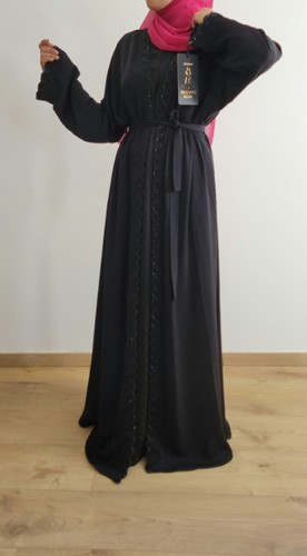 Abaya dubai deux pièces - pièces, avec