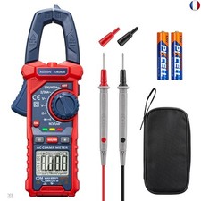 AstroAI Pince Ampèremétrique Numérique TRMS 2000 points NCV, Multimetre Au