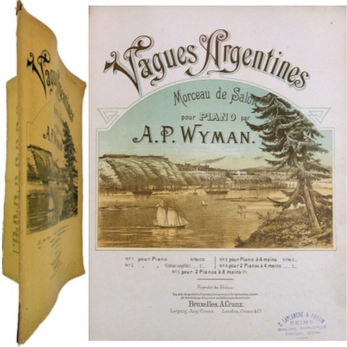 Vagues argentines piano c1900 - vagues,