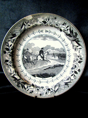 Assiette parlante montereau - assiette,